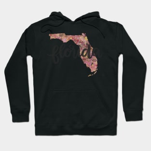 florida - calligraphy and abstract state Hoodie